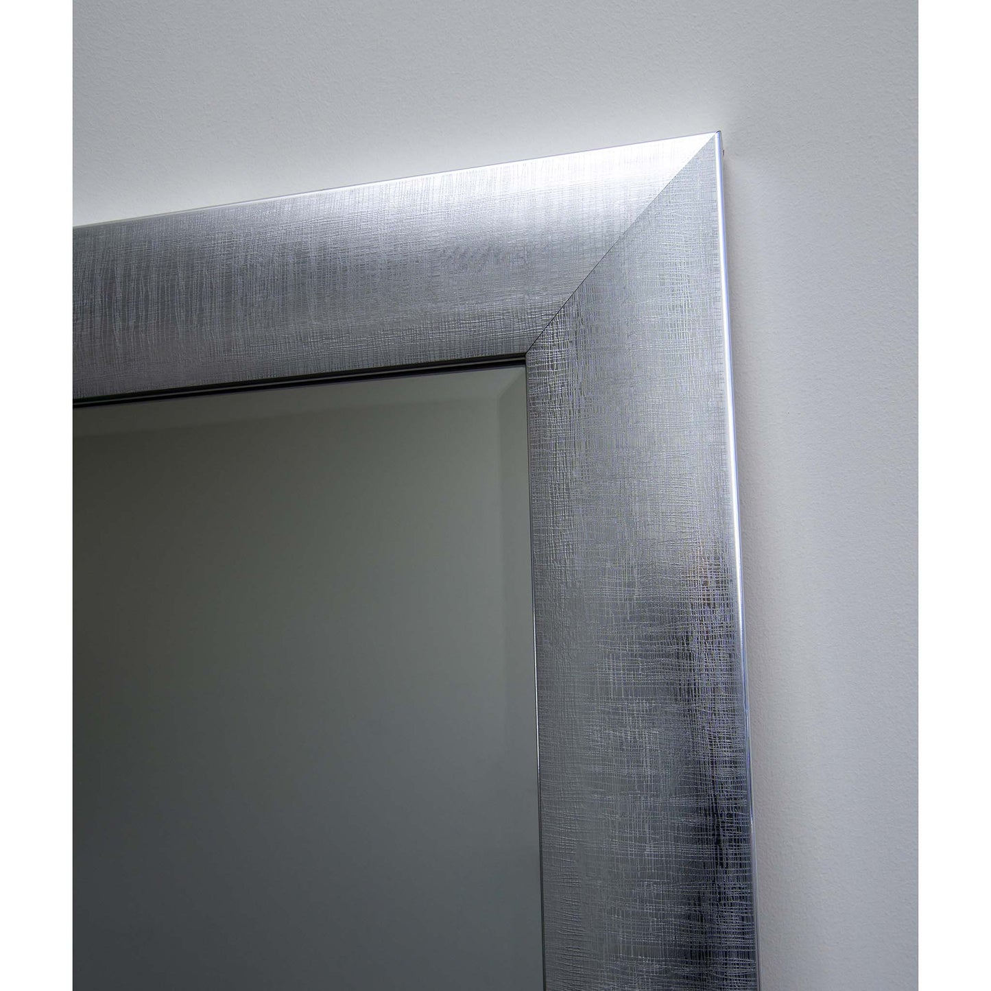 Silver Round Curved 84cm x 170cm Mirror