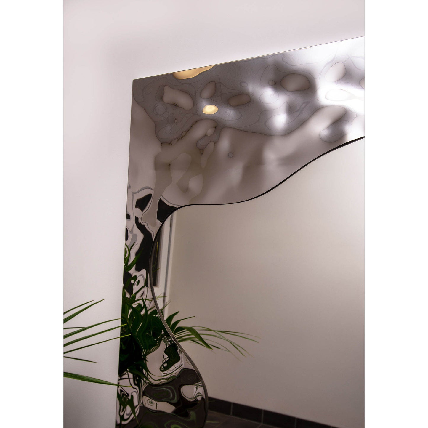 Irregular Silver Frame 90cm x 185cm Mirror