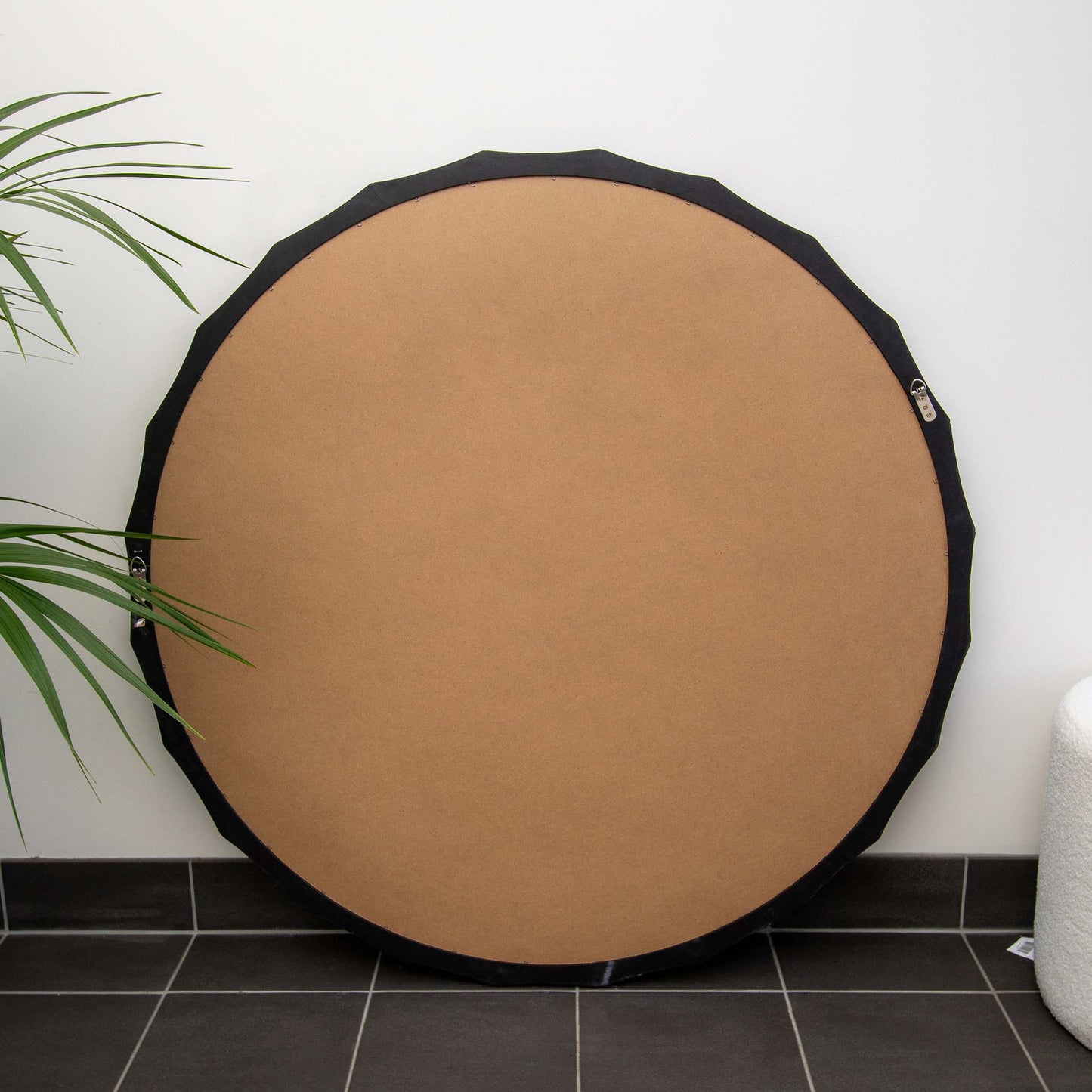 Jagged Wood Frame 120cm Mirror