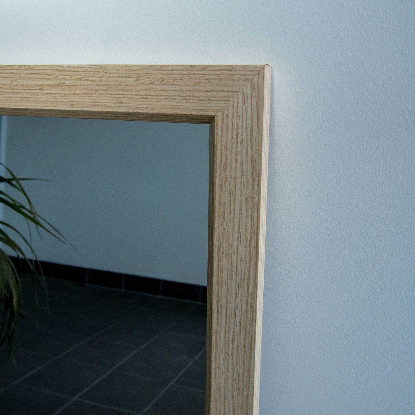 Natural Woodgrain Door 43cm x 113cm Mirror