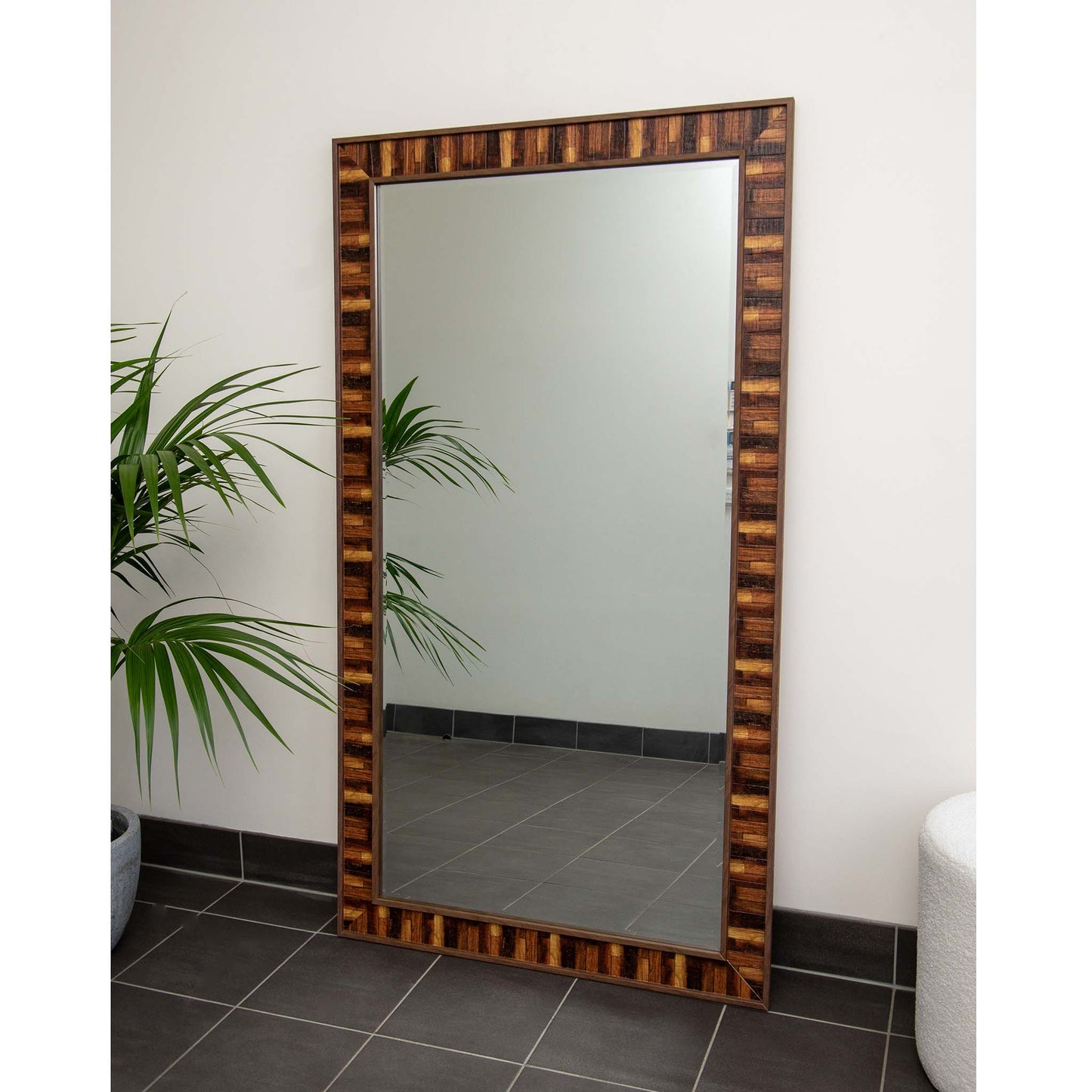 Brown Grain 84cm x 170cm Mirror