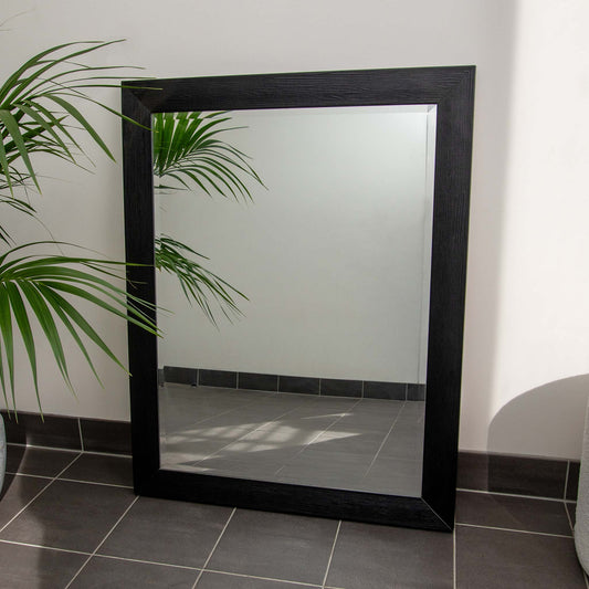 Black 92cm x 119cm Mirror
