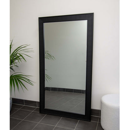 Black Cross 84cm x 170cm Mirror