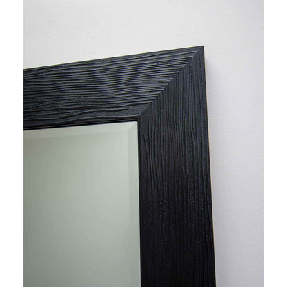 Black Woodgrain 84cm x 170cm Mirror