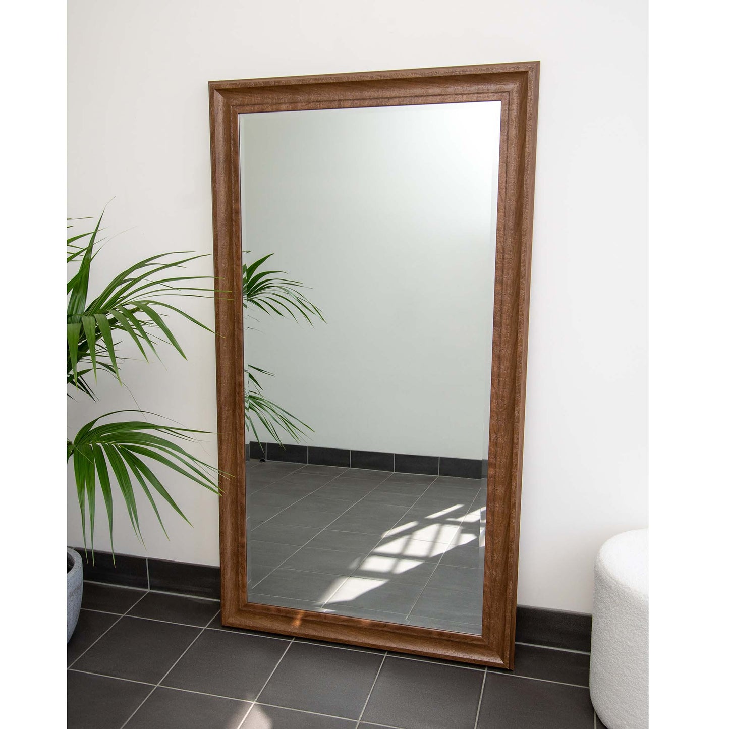 Brown Woodgrain 84cm x 170cm Mirror
