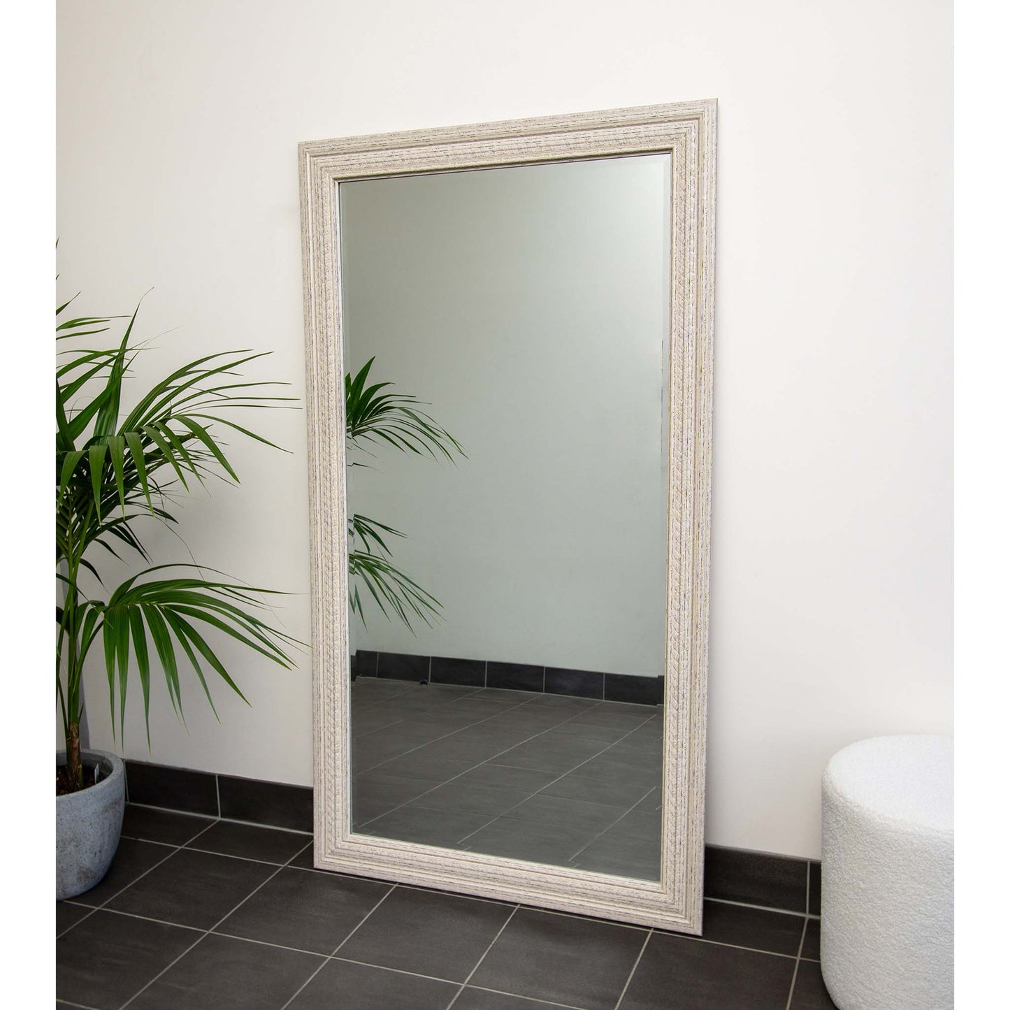 Distressed White 84cm x 170cm Mirror