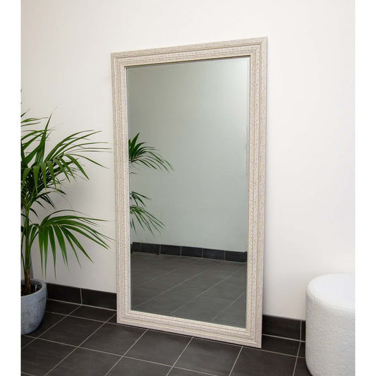 Distressed White 84cm x 170cm Mirror