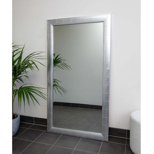 Silver Round Curved 84cm x 170cm Mirror