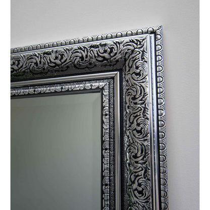 Silver with Black 84cm x 170cm Mirror