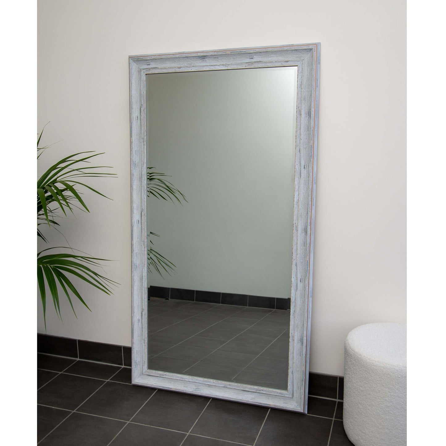 Blue Woodgrain 84cm x 170cm Mirror