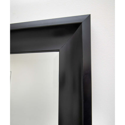 Black 61cm x 168cm Mirror