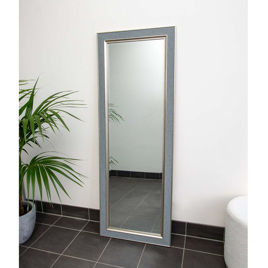 Blue Woodgrain 61cm x 168cm Mirror