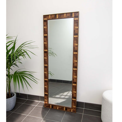 Brown Step 61cm x 168cm Mirror