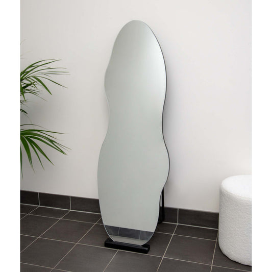 Cheval Irregular 50cm x 150cm Frameless with Stand Mirror