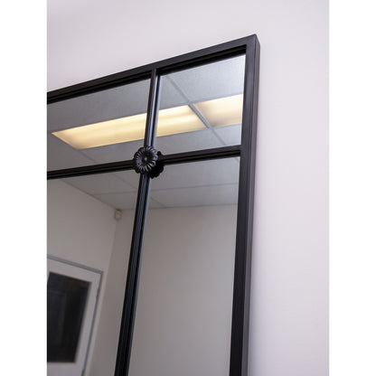 Iron Frame 200cm x 100cm Black Mirror