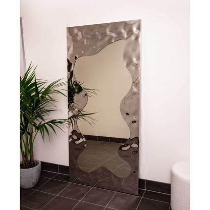 Irregular Silver Frame 90cm x 185cm Mirror