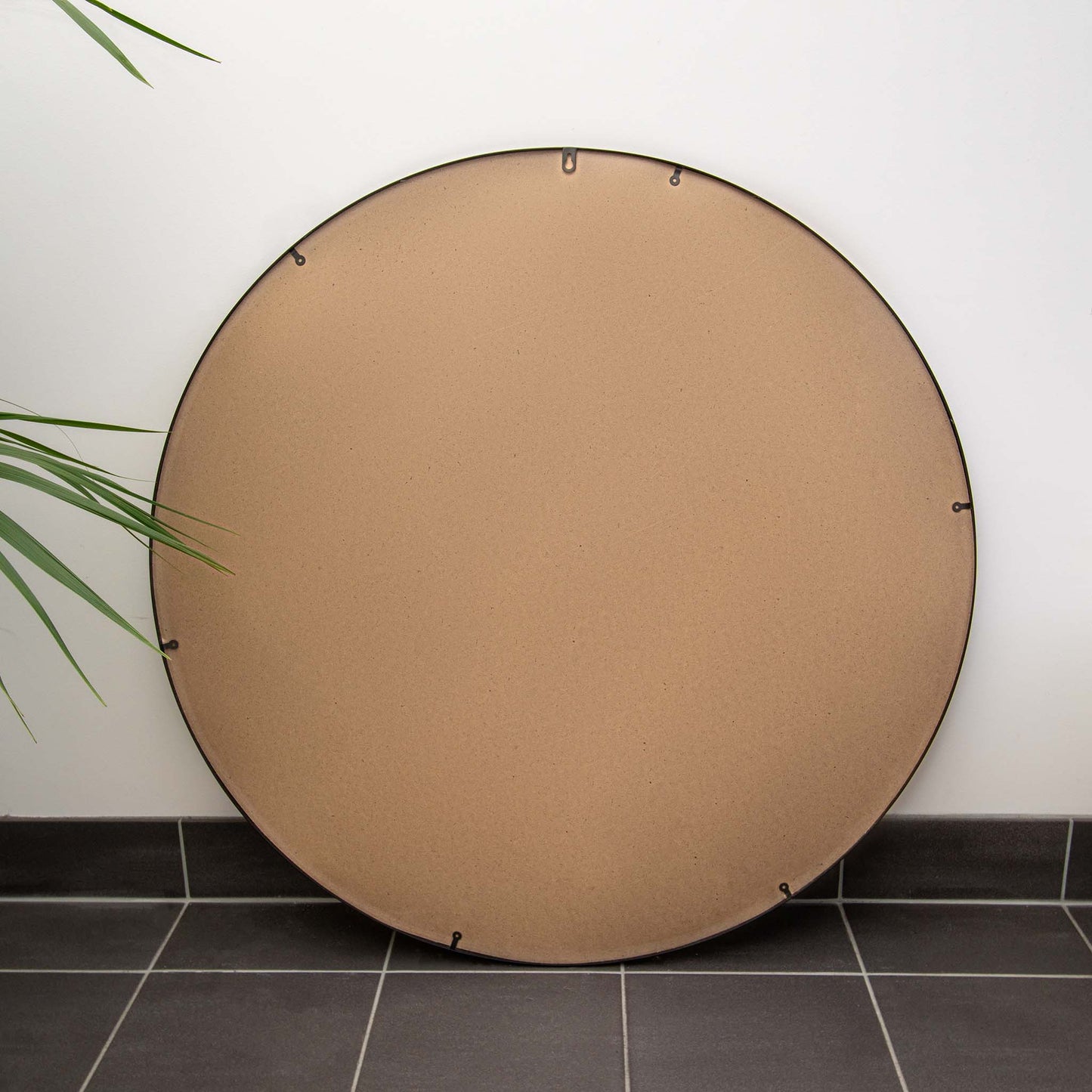 Gold Twin Iron Frame 100cm Mirror