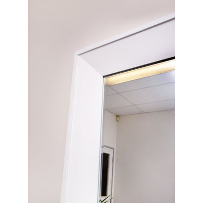 White Wood Frame 125cm x 216cm Mirror